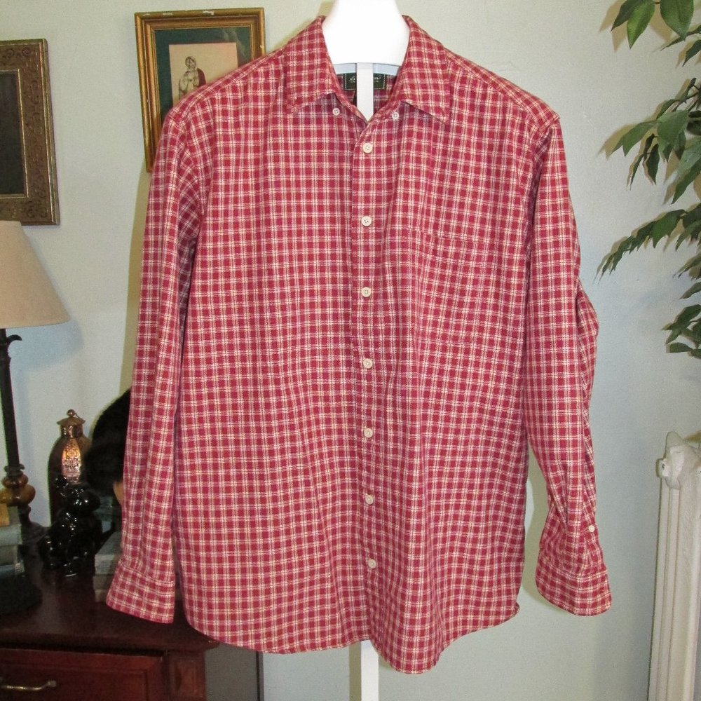 Rustic Heavy Cotton Button Down - image 1